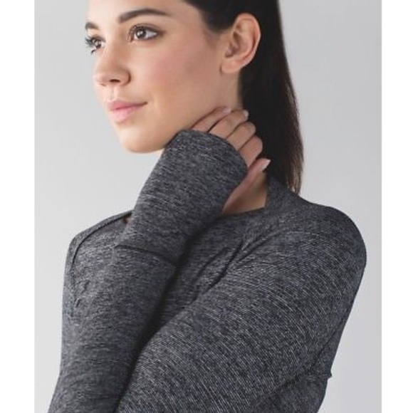 lululemon athletica Tops - Lululemon Kanto Catch Me Long Sleeve Coco Pique